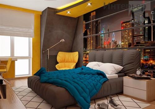 Гардеробная в 1 комнатной квартире. Дизайн-проект однокомнатной квартиры с гардеробной