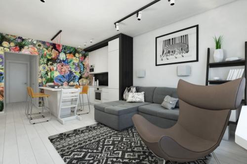 Перепланировка 2 х комнатной квартиры в 3 х комнатную. Различные способы 04 Перепланировка 2 х комнатной квартиры в 3 х комнатную. Различные способы 04