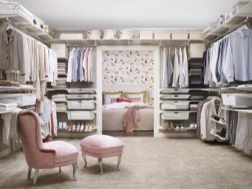 Как сделать в однокомнатной квартире гардеробную. Гардеробная в квартире 03