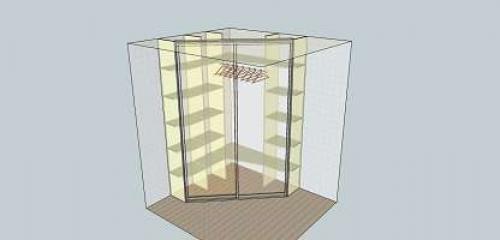 Как сделать в однокомнатной квартире гардеробную. Гардеробная в квартире 15