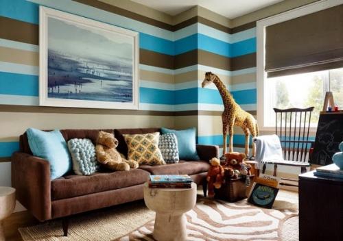 Как визуально расширить узкую комнату? 07