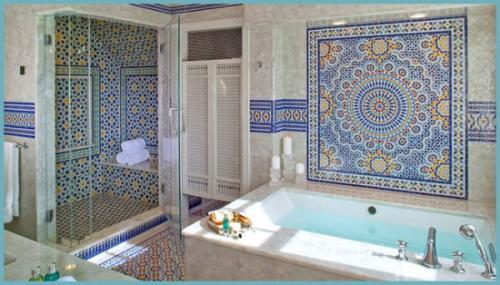 Ванная в марокканском стиле. Ориентализм в интерьере ванной комнаты: мотивы марокканского стиля
