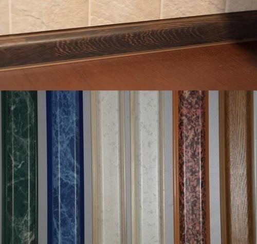 Уголки для столешницы на кухню. Крепим плинтус к столешнице самостоятельно.