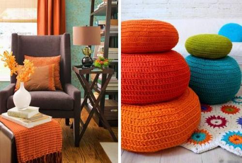 Осенняя палитра в интерьере