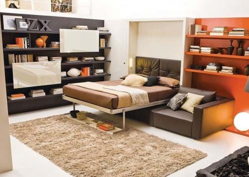 Как обставить спальню с диваном. Особенности дизайна спальни с диваном вместо кровати