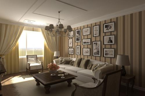 Как подобрать обои в комнату. Как подобрать обои в зал