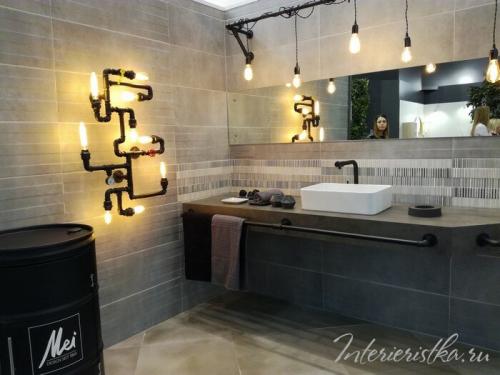 Надписи на стене в стиле лофт. Декор в стиле лофт своими руками