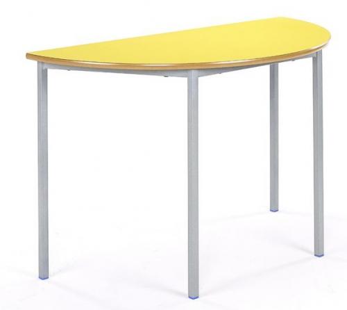 Полукруглый стол на кухню. Виды