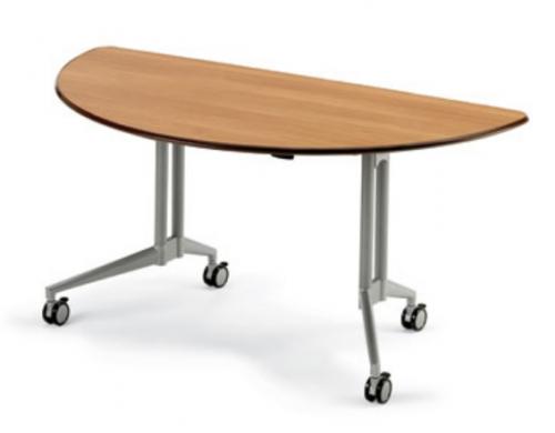 Полукруглый стол на кухню. Виды