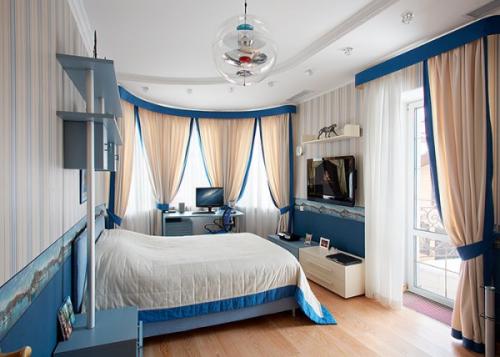 Шторы под темный пол. Особенности правильного выбора