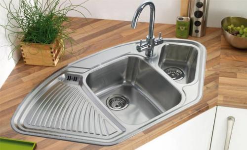 Какая раковина для кухни лучше. Нержавейка или камень? 34 Какая раковина для кухни лучше. Нержавейка или камень? 34