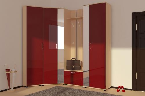 Маленькая прихожая с большим зеркалом. Маленькие хитрости