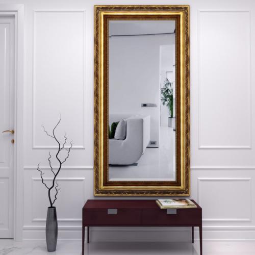 Зеркало с фацетом в прихожей. По размеру