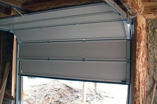 Подъемные складные ворота своими руками. Чертежи и размеры подъемных гаражных ворот, как сделать их своими руками