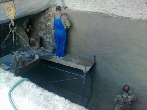 Уличная гидроизоляция. Гидроизоляция стен снаружи