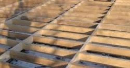 Монтаж деревянного перекрытия. Способ монтажа деревянных балок перекрытия