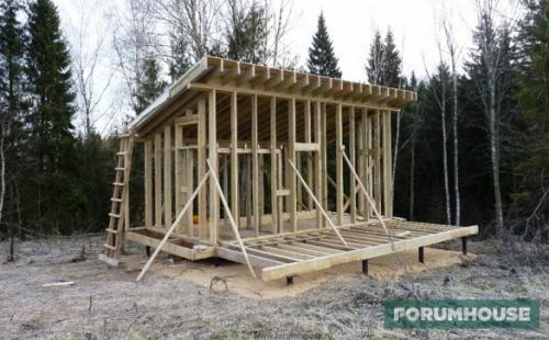 Теплый мини дом. Проект, пирог стен, смета и особенности дизайна мини-дома площадью 26 кв. м