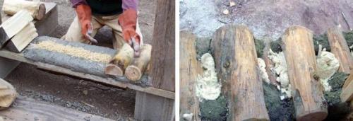 Дом из глины и дров. Чурка: березовая или хвойная