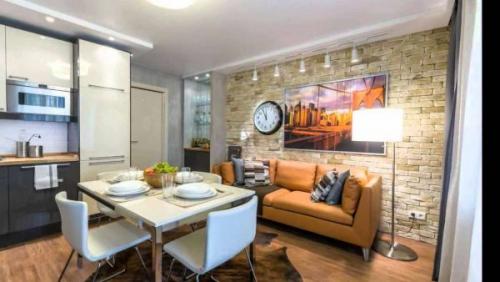 Кухня гостиная 17 метров интерьер. Интерьер кухни-гостиной 17 кв м с зонированием фото