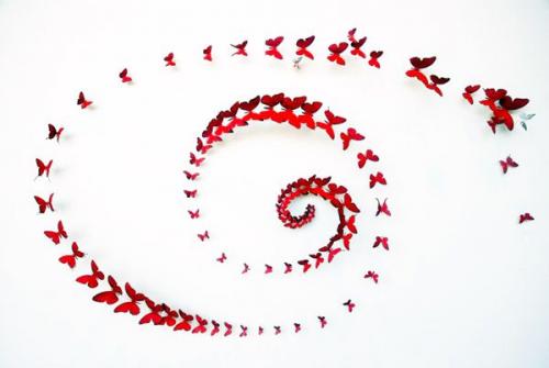 Чем украсить стены в квартире. Как украсить стену своими руками с помощью трафарета 04