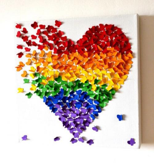 Чем украсить стены в квартире. Как украсить стену своими руками с помощью трафарета 05