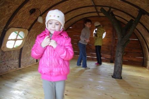 Детский домик хоббита.