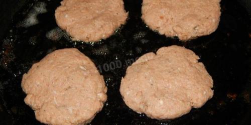 Фарш для бургеров из говядины. Из свино-говяжьего фарша 19