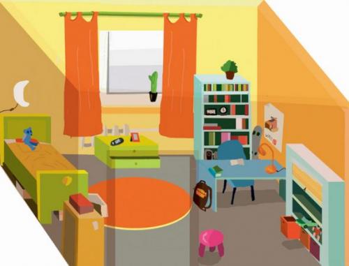 Как сделать перестановку в детской комнате. Фен-шуй в детской комнате