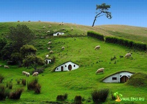 Хоббит жилище. Жилище хоббитов