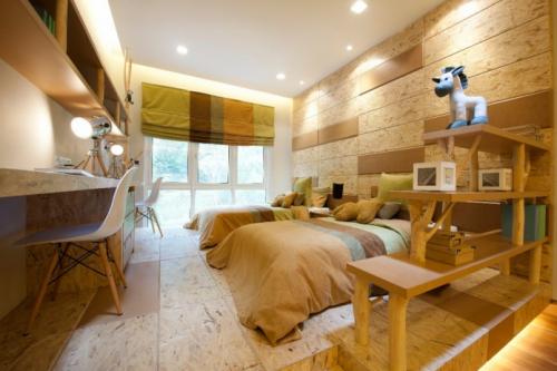 Современная отделка стен в квартире. Варианты внутренней декоративной отделки стен 08