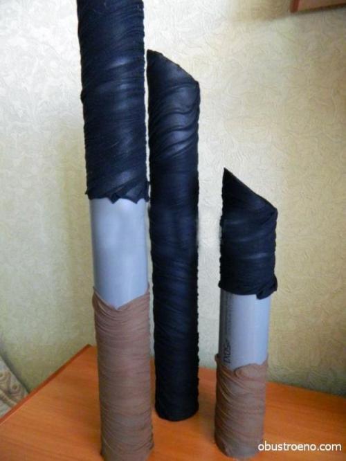 Напольная ваза своими руками из трубы. Как я делал вазу