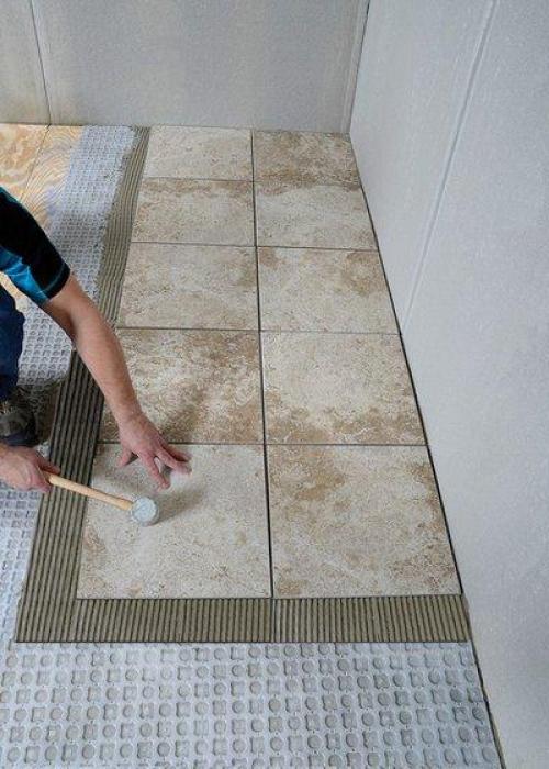 Как соединить деревянный пол с плиткой. Как соединить полы из плитки и половой доски