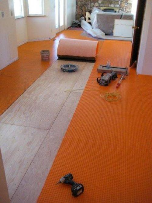 Как соединить деревянный пол с плиткой. Как соединить полы из плитки и половой доски