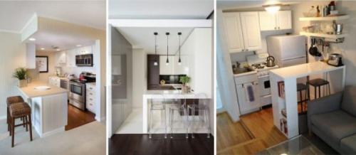 Дизайн студии кухня и гостиная. Достоинства и недостатки