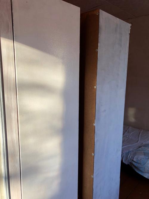 Переделка советской стенки. Переделала советскую стенку за 2 дня. Фото до/после и в процессе.