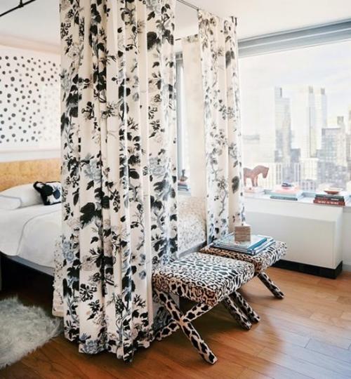 Кровать с пологом. Занавеска для кровати своими руками