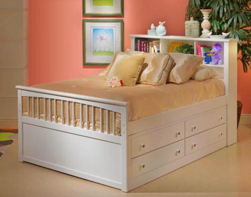 Кровать с выдвижными ящиками. Кровать с ящиками – преимущества и особенности