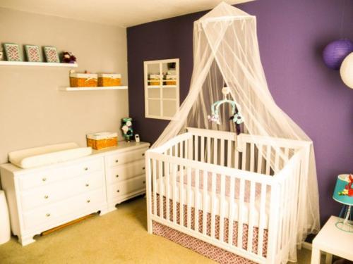 Детская кровать с балдахином. Способы крепления балдахина