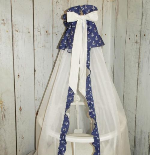 Детская кровать с балдахином. Способы крепления балдахина