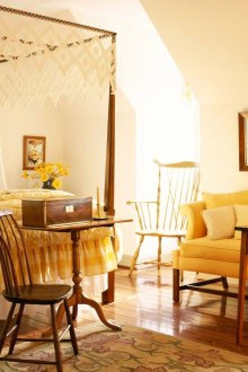 Кровать с балдахином в спальне дизайн. Нюансы выбора материи