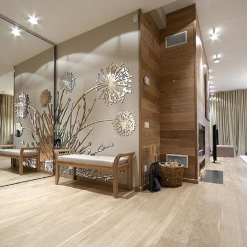 Ламинат в прихожей плюсы и минусы. Дизайн интерьера прихожей: Ламинат на стены