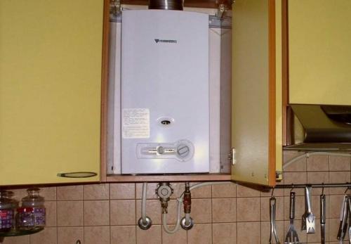 Как красиво спрятать газовую колонку. Как красиво замаскировать газовую колонку и не нарушить закон
