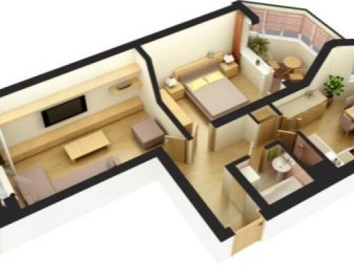 Дизайн двухкомнатной квартиры в панельном доме. Дизайн двухкомнатной квартиры: проект 24 Дизайн двухкомнатной квартиры в панельном доме. Дизайн двухкомнатной квартиры: проект 24