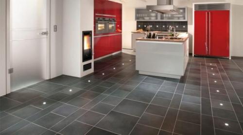 Ламинат в стиле плитки. Ламинат под плитку на кухню: особенности и варианты дизайна