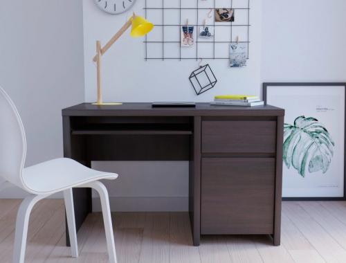 Стенка с рабочим местом. Компьютерный стол в гостиной — необходимость поиска оптимальной альтернативы + 53 фото