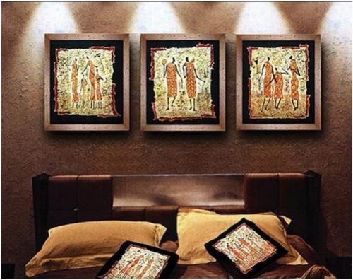 Как разместить вышитые картины на стене. Правила размещения вышитых изделий