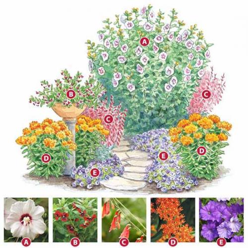 Как сделать грамотный цветник. Как сделать красивую клумбу: 15 схем для цветника