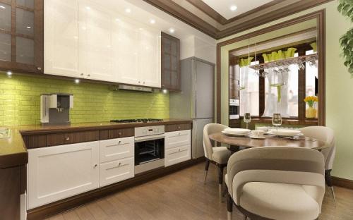 Ремонт двухкомнатной малогабаритной квартиры. Зонирование 13