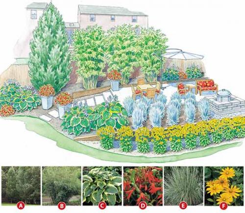 Как сделать грамотный цветник. Как сделать красивую клумбу: 15 схем для цветника