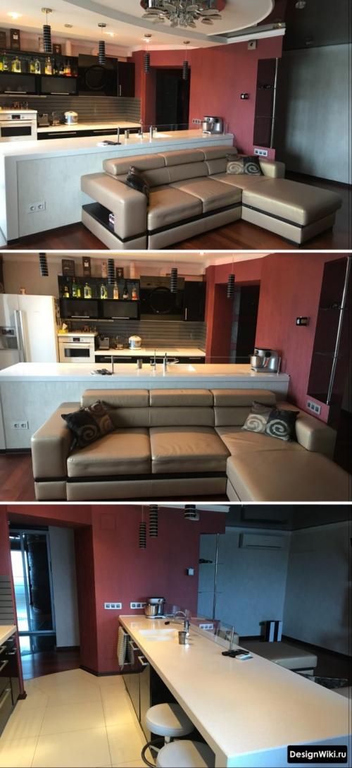 Гостиная с рабочим местом у окна. Лучшее место для организации рабочего места 29